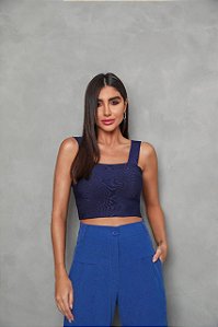 Cropped Maite Azul