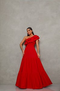 Vestido Longo Juliana Vermelho