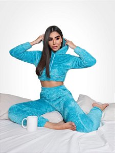Pijama Longo Fofys Azul