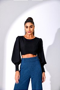 Cropped Luci Preto