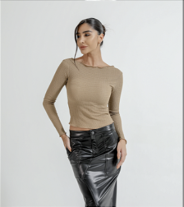 Blusa Luca Areia