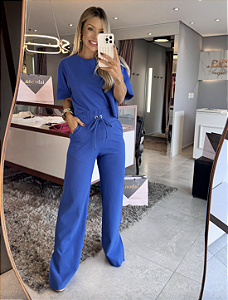 Conjunto Cloe Azul Royal