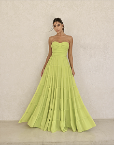 Vestido Longo Fefe Lima