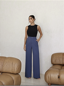 Calça Pantalona Jack Azul
