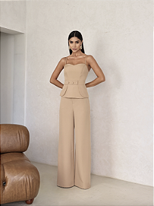 Conjunto Risca de Giz Jenny Areia