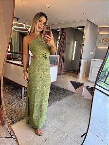 Vestido Tricot Julia Verde