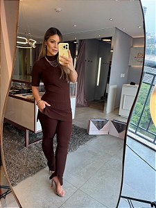 Conjunto Bali Jaque Marrom