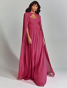 Vestido Longo Tomara que Caia Segovia Pink