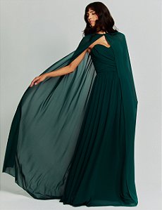 Vestido Longo Tomara que Caia Segovia Verde