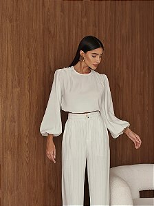 Blusa Alfaiataria Lele Off