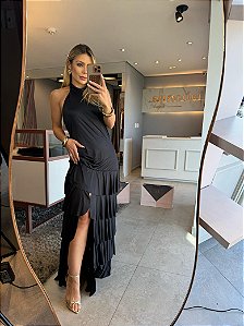 Vestido Frente Unica Valeria Preto