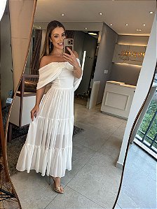 Vestido Midi Catarina Off