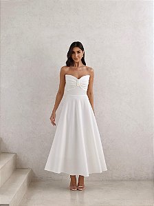 Vestido Midi Tomara Que Caia Prin Off