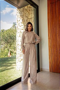 Conjunto Flame Luiza Areia