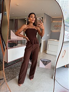 Calça Chloe Vanessa Marrom