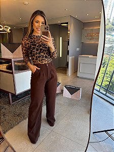 Calça Chloe Vanessa Marrom