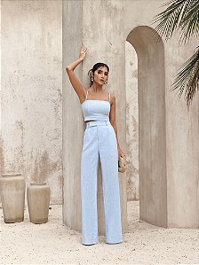 Conjunto Linho Solar Azul