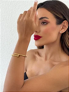 Bracelete Folheado Lyna Dourado