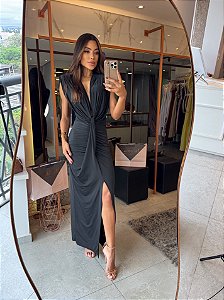 Vestido Longuete MC Tave Preto