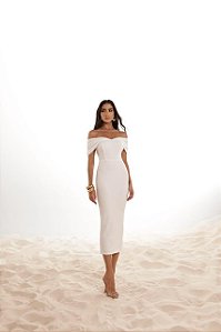 Vestido Midi Aurora Off