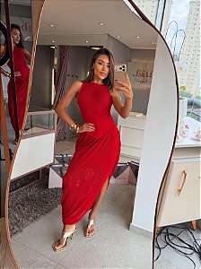 Vestido Longo Aladin Vermelho