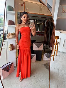 Vestido Jersey Tomara Que Caia Paula Coral