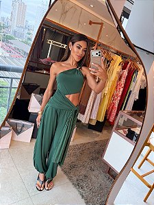 Macacão Jersey Soso Verde