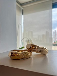 Bracelete Dourado Basic Chia