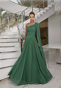 Vestido Longo Stan Verde