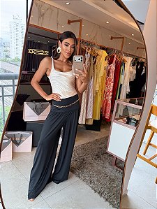 Calça Pantalona Dreams Preto