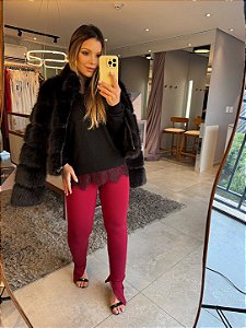 Calça Lipo Vinho