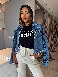 Jaqueta Jeans Smile