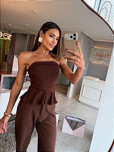 Blusa Tomara Que Caia Stella Marrom