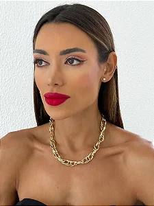 Colar Dourado Nyna
