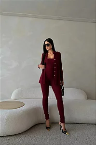 Camisa Stella Marsala