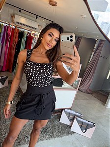 Shorts Saia Cargo Chloe Preto