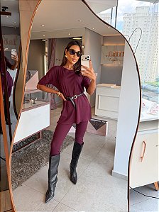 Conjunto Allure Miami Cereja Laqueada