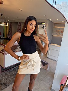 Regata Cropped Allu Preto