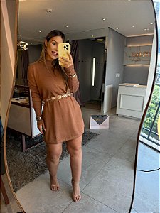 Mini Vest Tricot Luana Nude