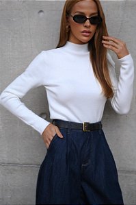 Blusa Tricô Fluffy Branco