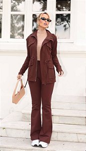 Parka Chloe Marrom