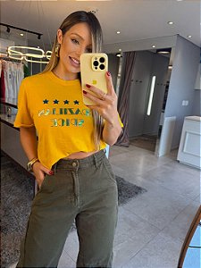 Camiseta Brazilian Spice Amarela