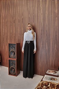 Calça Alfaiataria Prega Preto