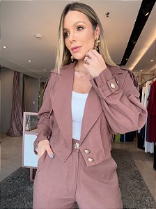 Casaqueto Anastasia Marrom