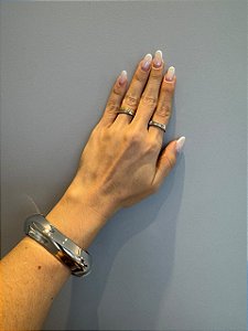 Bracelete Prateado Lilian