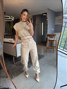 Conjunto Cargo Liocel Dalia Areia