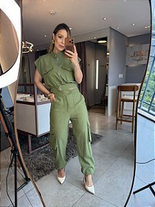 Conjunto Cargo Liocel Dalia Verde