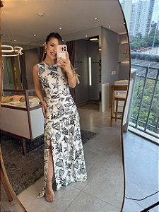 Vestido Longo Náutico Cacimba