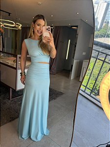 Conjunto Bárbara Azul Claro