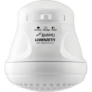 CHUVEIRO/DUCHA MAXI BANHO COM CANO 220V 4600W - LORENZETTI